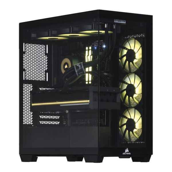 Actina 5901443413868 PC AMD Ryzen™ 7 7800X3D 32 GB DDR5-SDRAM 2 TB SSD NVIDIA GeForce RTX 5070 Ti Windows 11 Home „Midi Tower“ Juoda