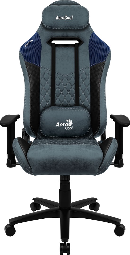 Aerocool DUKE AeroSuede Universali kompiuterinių žaidimų kėdė Juoda, Mėlyna