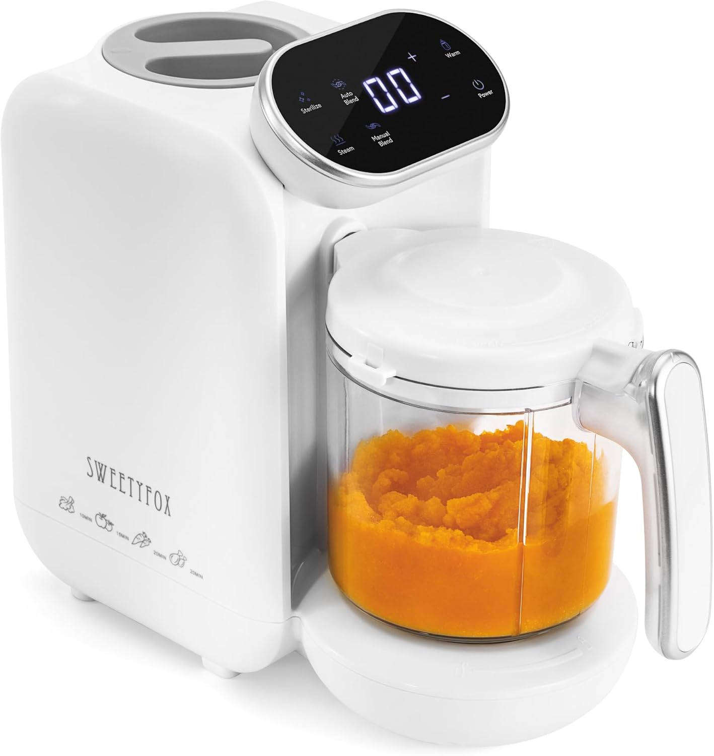 SWEETY FOX kūdikių maisto gamintuvas 7-in-1